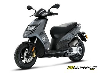 Technical sheet of the scooter Piaggio New Typhoon 125 cm3 - 50factory.com